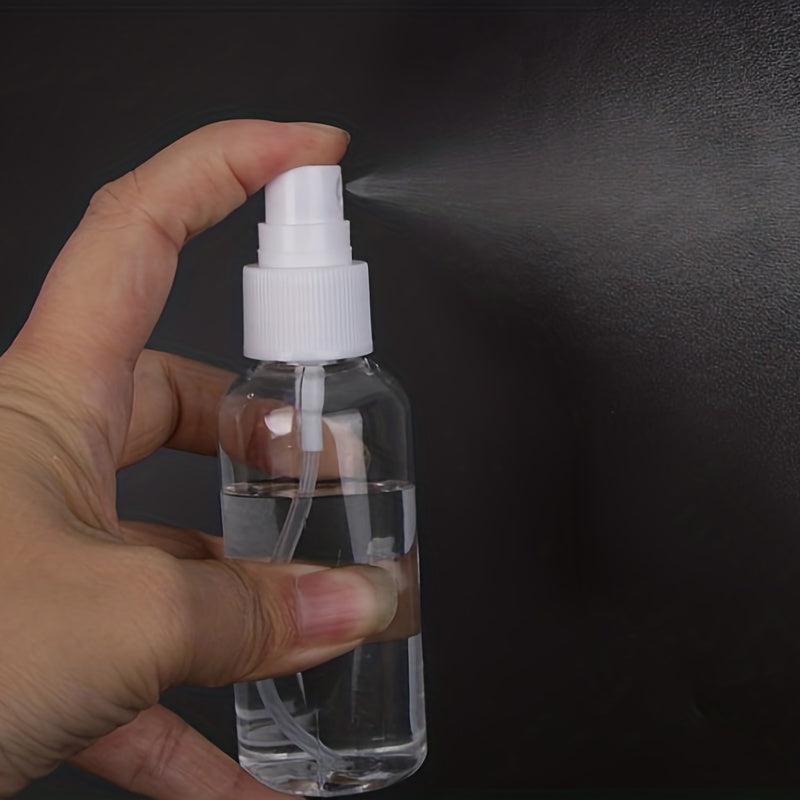 3pcs Small Transparent Spray Bottle Portable Sprayer Cosmetic Perfume Bottle