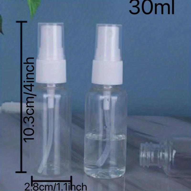 3pcs Small Transparent Spray Bottle Portable Sprayer Cosmetic Perfume Bottle