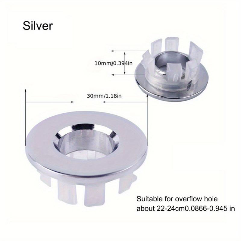 Brass Bathroom Sink Overflow Cover Replacement Insert