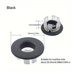 Brass Bathroom Sink Overflow Cover Replacement Insert