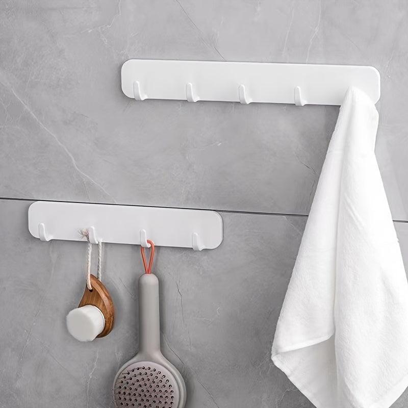 5-Hook Towel Hanger for Bathrobes, Hats, Towels - Bathroom Accessorie