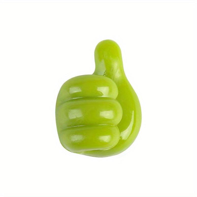 Multifunctional Cartoon Thumbs Bracket No Punching Sticky Hook