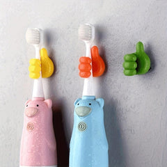 Multifunctional Cartoon Thumbs Bracket No Punching Sticky Hook