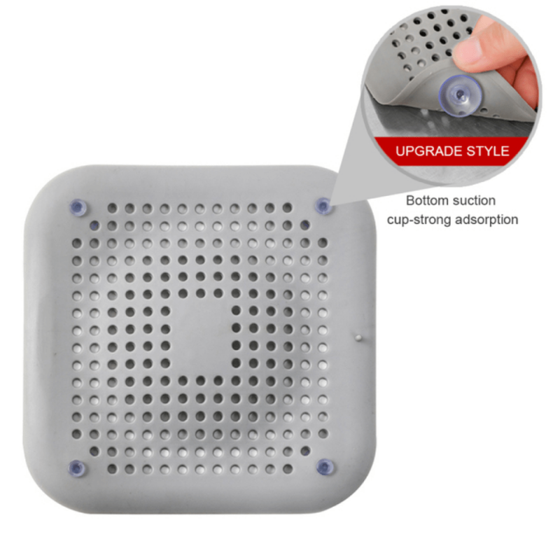 Hair Filter Sink Strainer for Bathtub & Shower Floor Drain Clog