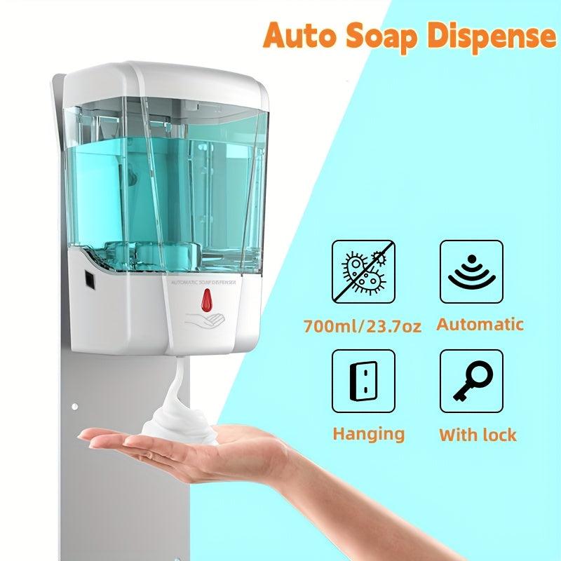 23 7oz Automatic Soap Dispenser Wall Mounted Hand Washing Machine