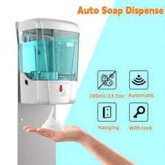 23 7oz Automatic Soap Dispenser Wall Mounted Hand Washing Machine
