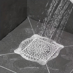 Disposable Shower Drain Mesh Stickers Hair Catchers Sink Strainer Filter Stick
