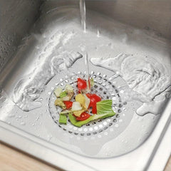 Disposable Shower Drain Mesh Stickers Hair Catchers Sink Strainer Filter Stick