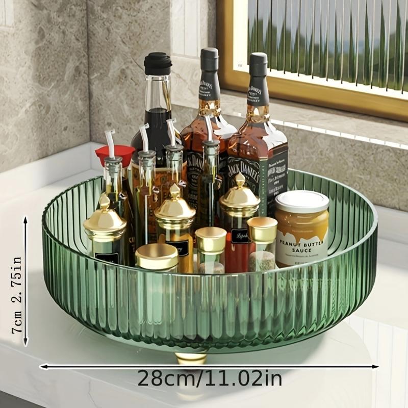 360 Rotating Cosmetic Storage Box Makeup & Skin Care Shelf Organizer