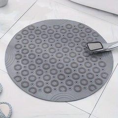 Foot Massage Shower Mat with Anti Slip PVC and Drain Holes for Home Bathroom