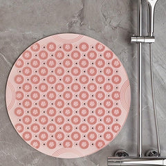 Foot Massage Shower Mat with Anti Slip PVC and Drain Holes for Home Bathroom