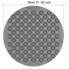 Foot Massage Shower Mat with Anti Slip PVC and Drain Holes for Home Bathroom