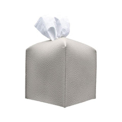 Tissue Storage Bag PU Leather Decorative Tissue Holder For Home Bathroom Office
