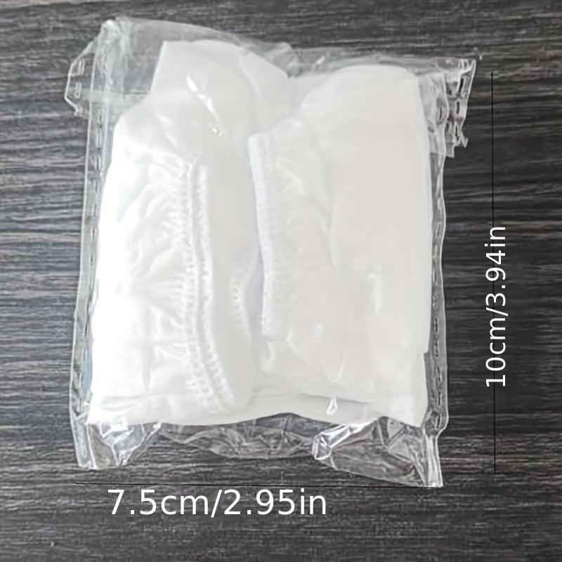 10pcs Waterproof Disposable Toilet Seat Covers Non Woven Fabric Protects Toilet