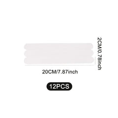12pcs Non Slip Bath Mat Stickers Anti Slip Tape Adhesive Prevent Slipping