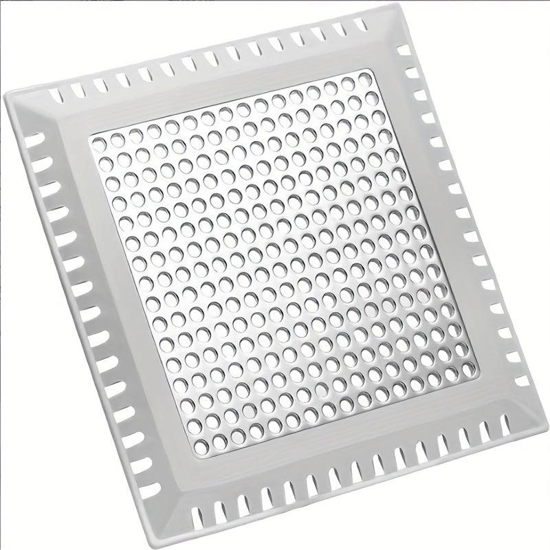 Shower Drain Strainers Stainless Steel & Silicone Hair Catcher