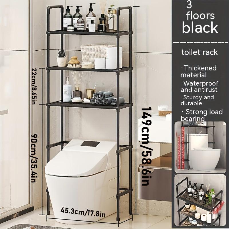 3 Tier Over Toilet Storage Rack Bathroom Organizer Shelves Space Saver