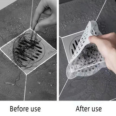 Disposable Shower Drain Hair Catcher 10/20pcs