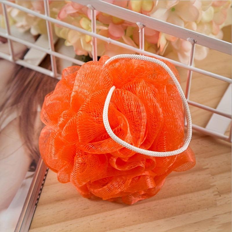 2pcs Deep Cleaning Bath Ball with Foaming Mesh Sponge