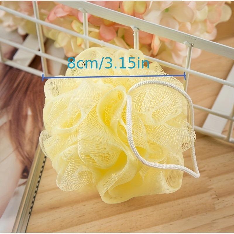 2pcs Deep Cleaning Bath Ball with Foaming Mesh Sponge