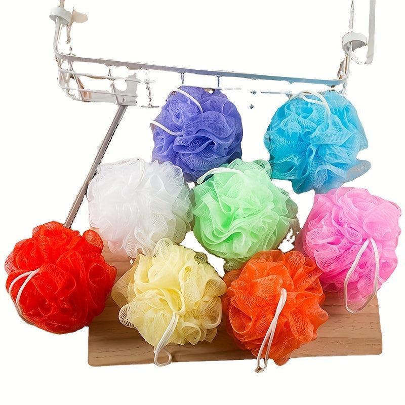 2pcs Deep Cleaning Bath Ball with Foaming Mesh Sponge