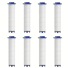 8pcs Handheld Shower Head Filter - Remove Chlorine & Harmful Substanc
