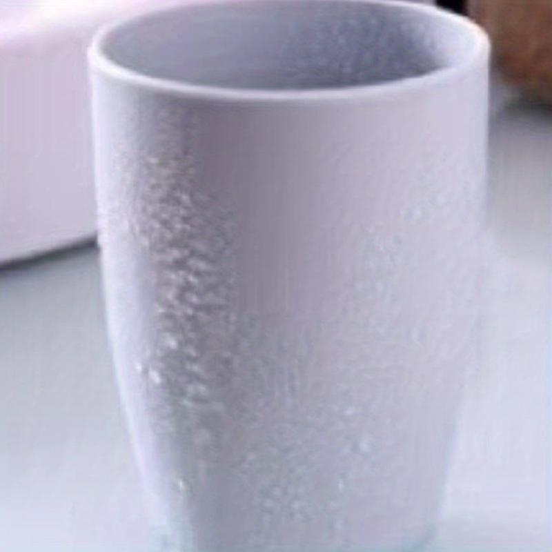 Unbreakable Mouthwash Cups for Couples - Durable Plastic Gargle Cup