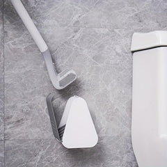 Long Handled Silicone Golf Toilet Brush with Leak Proof Base
