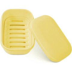 Leakproof Soap Container with Lid - Portable Soap Dish