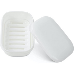 Leakproof Soap Container with Lid - Portable Soap Dish