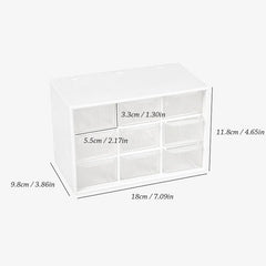 Dustproof Drawer Storage Box Stationery Jewelry Cosmetic Storage Box