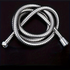 1pc Stainless Steel Explosion-proof Shower Hose 1.5m 59in Bathroom Accessories