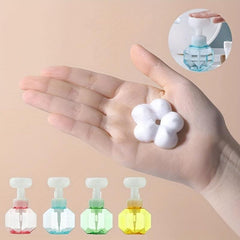 Flower Soap Dispenser with Foam Pump for Bathroom and Cosmetics