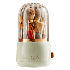360 Rotating Makeup Brush Storage Tube Pen Holder Lipstick Storage Box