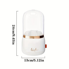 360 Rotating Makeup Brush Storage Tube Pen Holder Lipstick Storage Box