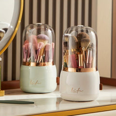 360 Rotating Makeup Brush Storage Tube Pen Holder Lipstick Storage Box