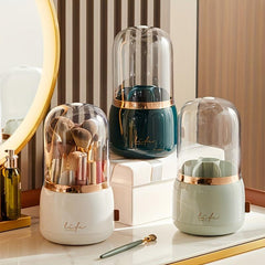 360 Rotating Makeup Brush Storage Tube Pen Holder Lipstick Storage Box