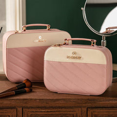 Portable Make Up Bag Large Capacity Cosmetic Organizer Case