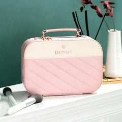 Portable Make Up Bag Large Capacity Cosmetic Organizer Case