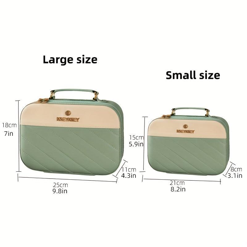 Portable Make Up Bag Large Capacity Cosmetic Organizer Case