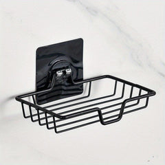 Stainless Steel Soap Box Wall Mount Bathroom Storage Rack