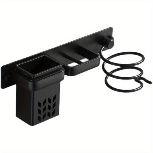 Space Saving Hair Dryer Holder Wall Mounted Bracket for Straighteners