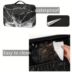 Waterproof Cosmetic Storage Box with Divider Tool Box