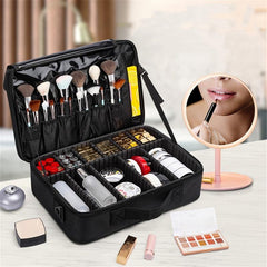 Waterproof Cosmetic Storage Box with Divider Tool Box