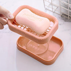 Double Layer Soap Box with Drain Grid