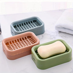 Double Layer Soap Box with Drain Grid