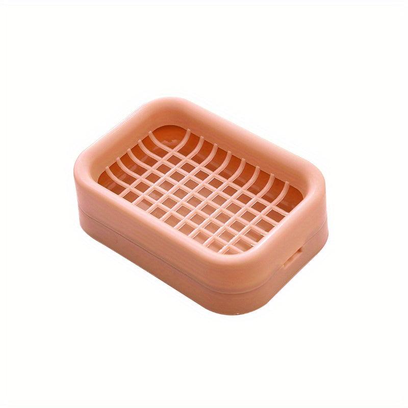 Double Layer Soap Box with Drain Grid