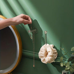2pcs Bathroom Clear Towel Hook for Small Items Hanging