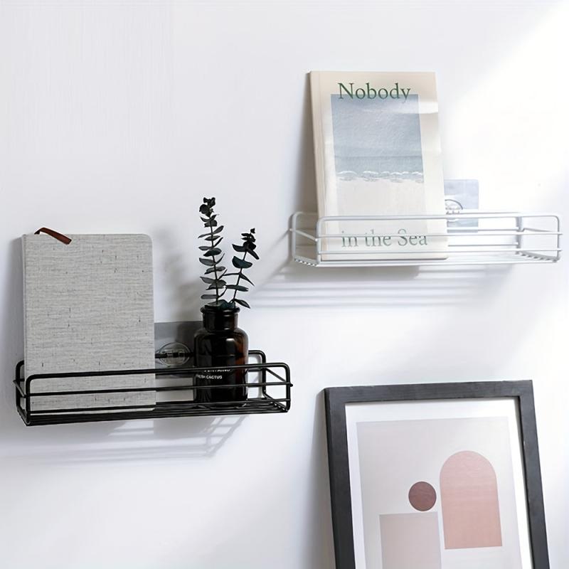 Bathroom Storage Rack Kitchen Multifunctional Wall Mounted Caddy