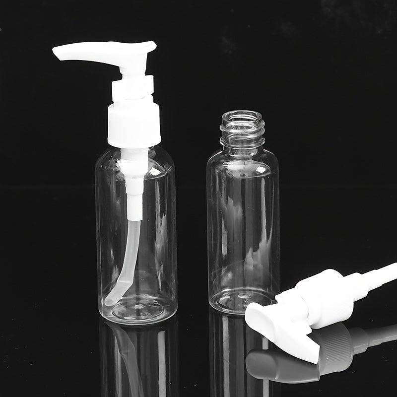 1pc Leak-proof Travel Bottle Dispensing Bottle Portable Transparent Dispenser